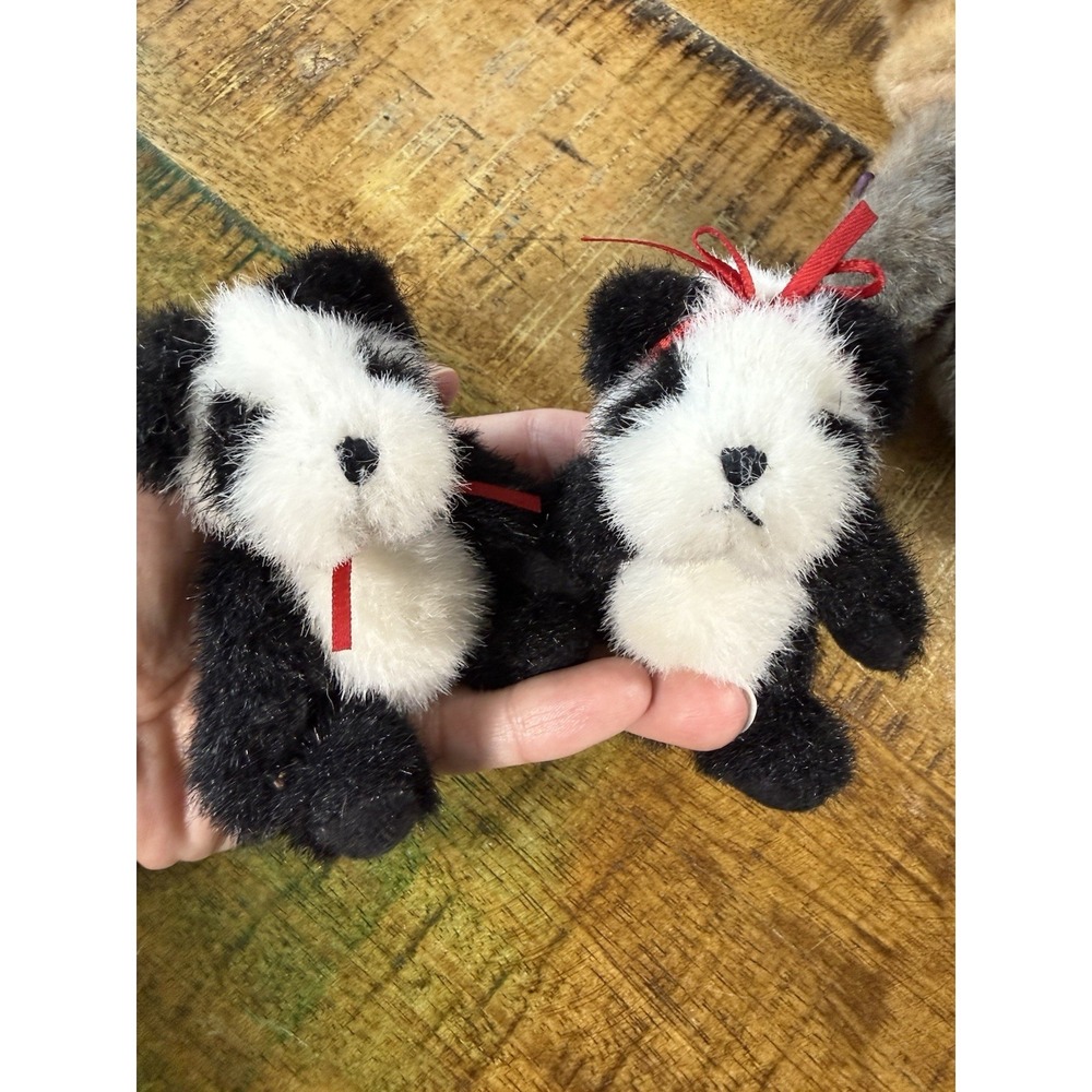 Boyds Bears Plush Noah's Ark Pair Hsing Hsing & Ling Ling Panda Couple EUC